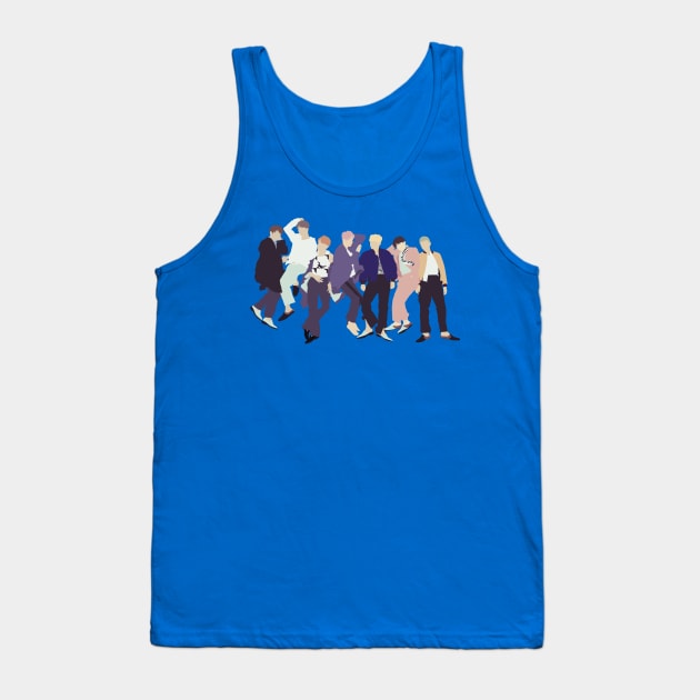 BTS - Blood Sweat & Tears Tank Top by ZeroKara